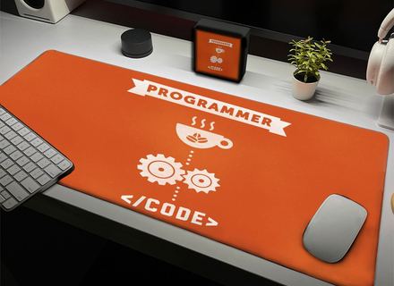 Mousepad Code plantilla 2