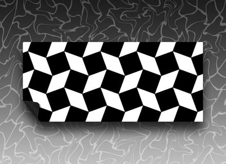 Mousepad Abstractos II plantilla 1