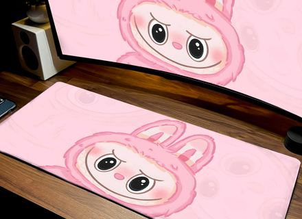 Mousepad labubu plantilla 2