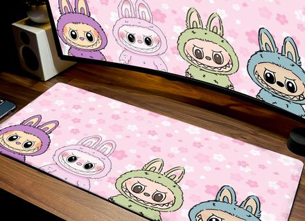 Mousepad labubu plantilla 3