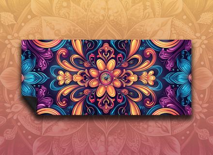 Mousepad Mandalas plantilla 3