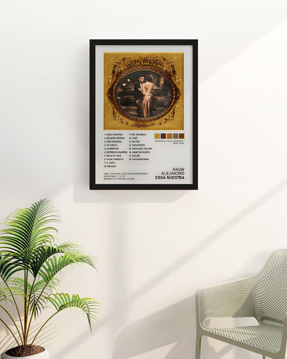 Cuadro personalizado Raw Alejandro