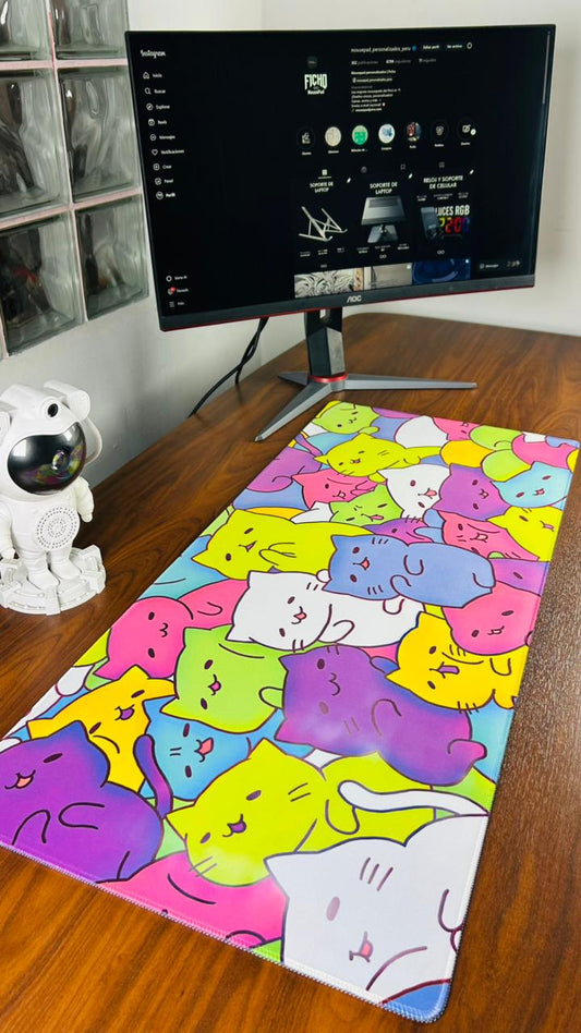 Mousepad Gatitos 90 x 40 speed