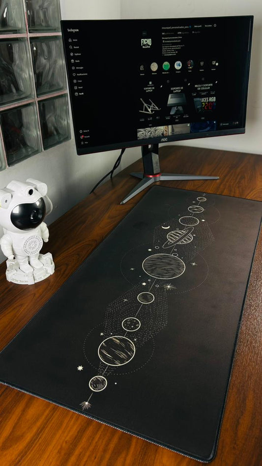 Mousepad Sistema Solar 90 x 40 speed