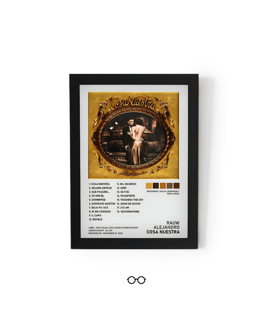 Cuadro personalizado Raw Alejandro