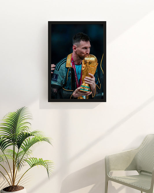 Cuadro personalizado Messi