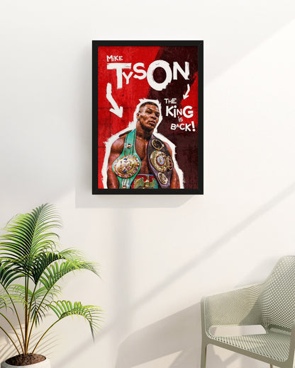 Cuadro personalizado Mike Tyson