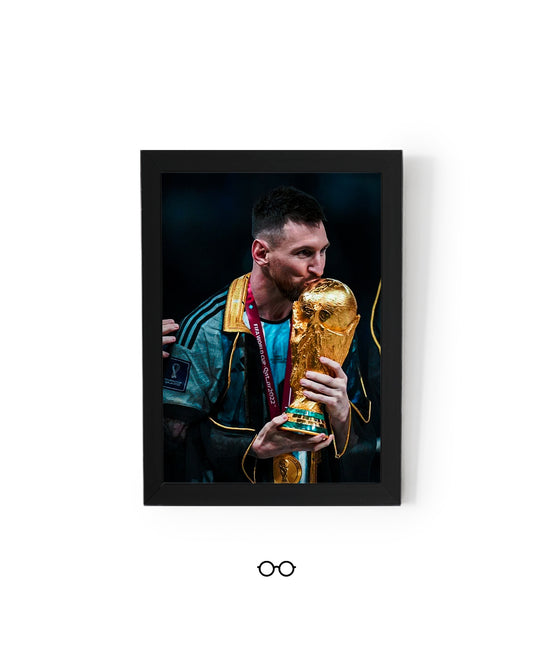 Cuadro personalizado Messi