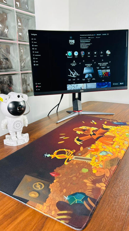 Mousepad Mac Pato 80 x 40 control