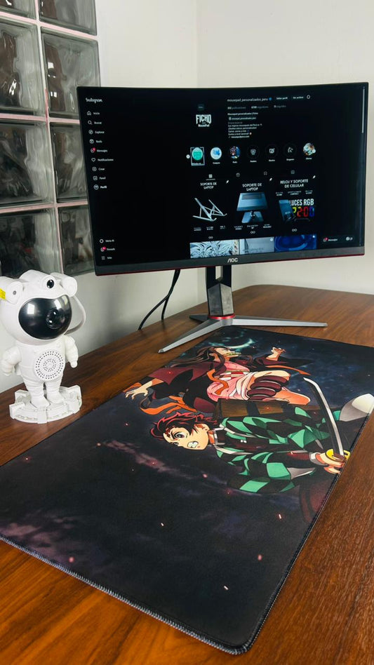 Mousepad Demon Slayer 80 x 40 speed