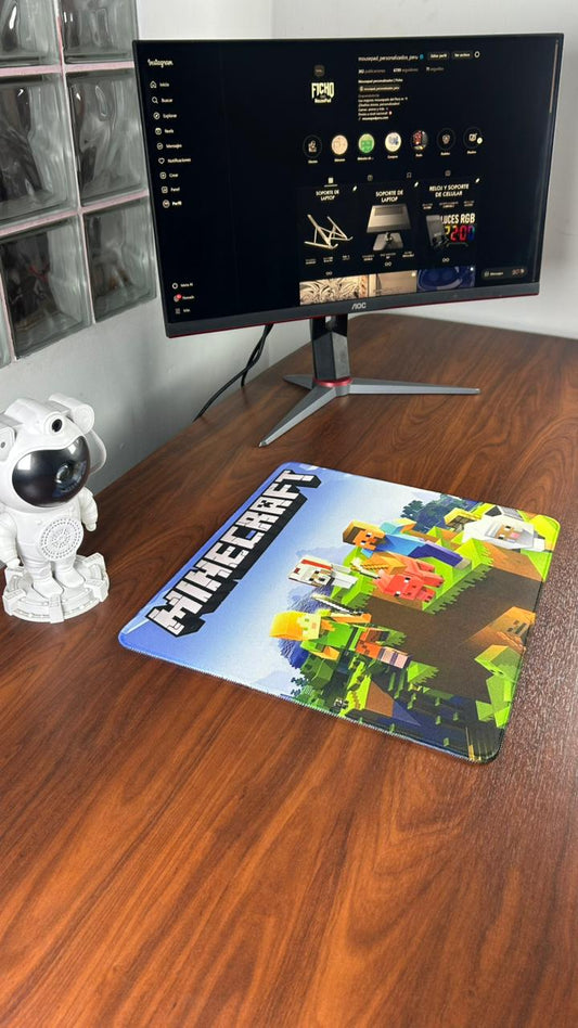 Mousepad Minecraft 45 x 40 control