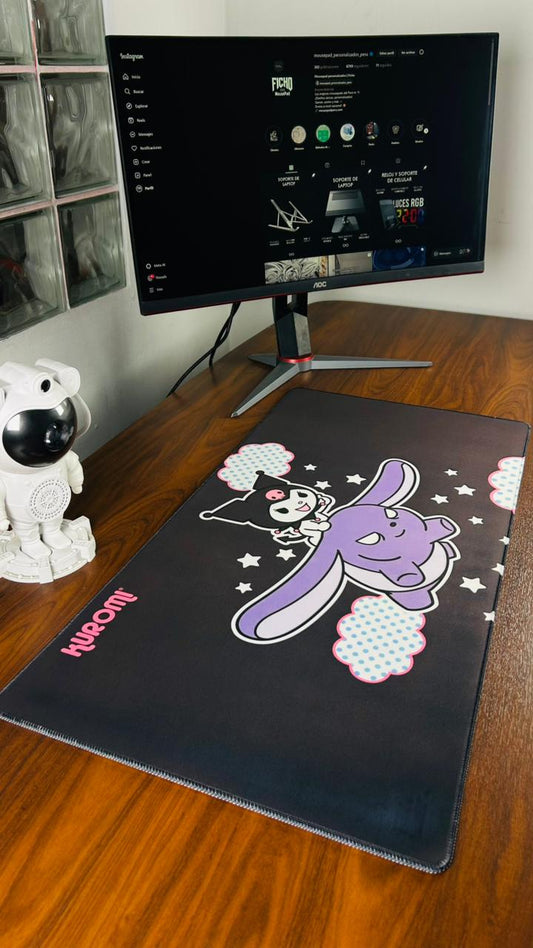Mousepad Kuromi 80 x 40 speed