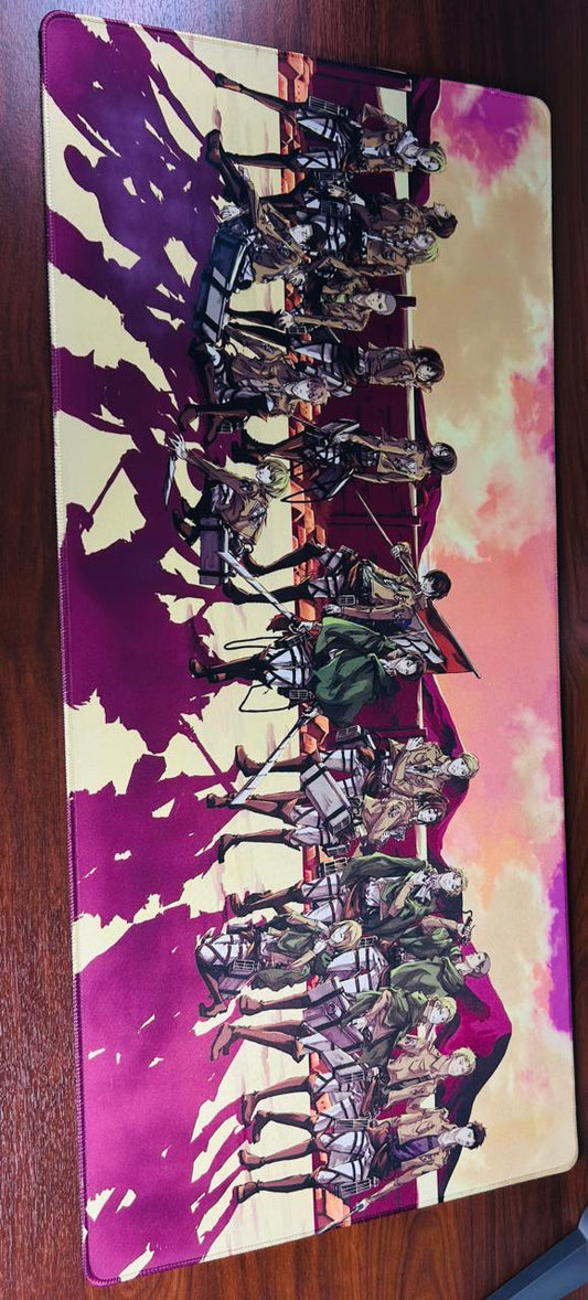 Mousepad Attack on Titan 90 x 40 speed