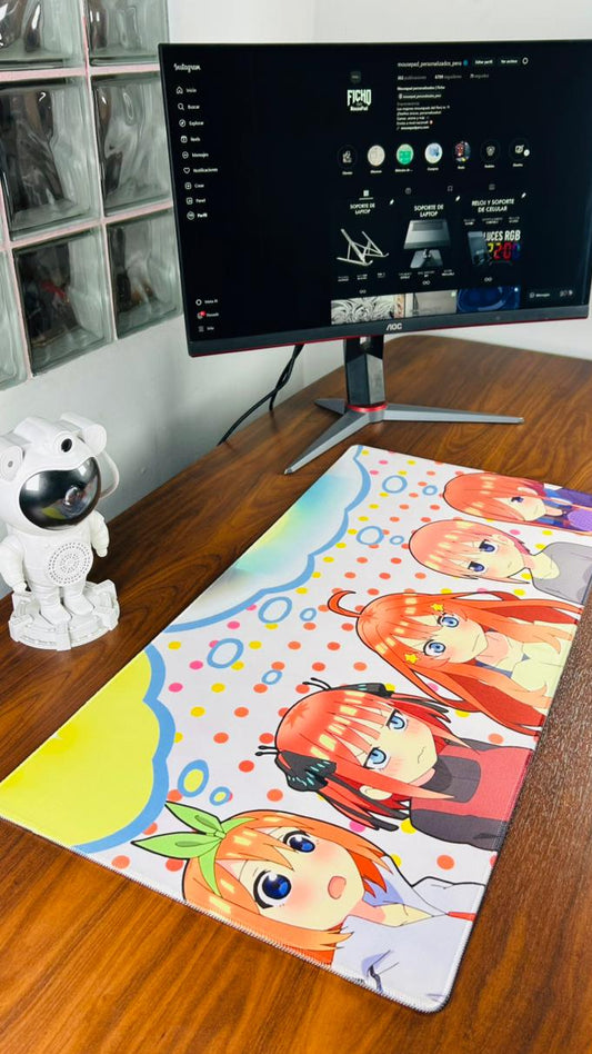 Mousepad Quintillizas 80 x 40 speed
