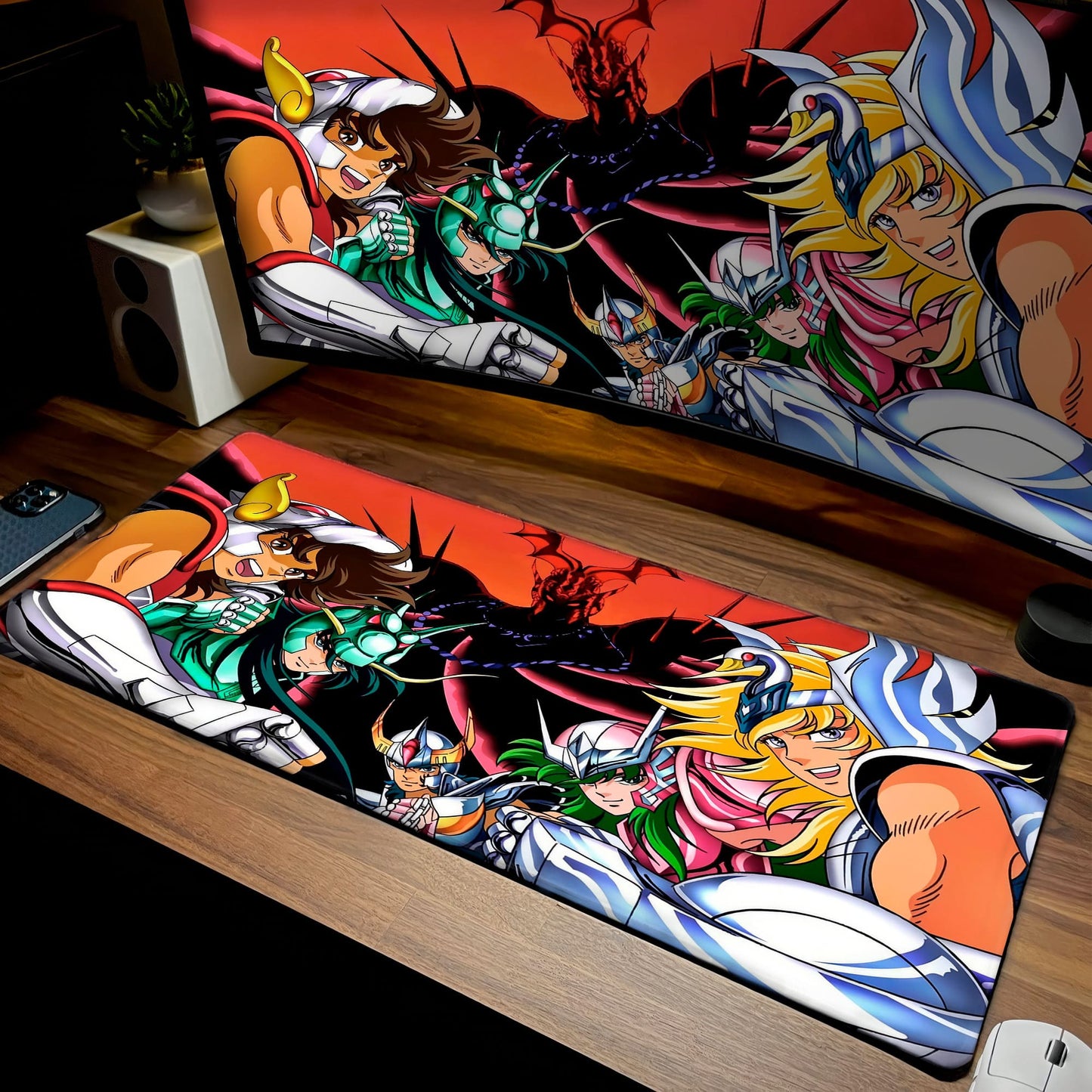 Mousepad caballeros del zodiaco