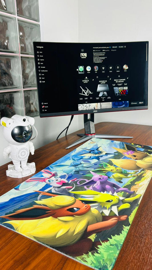 Mousepad Eeveeluciones 80 x 40 speed