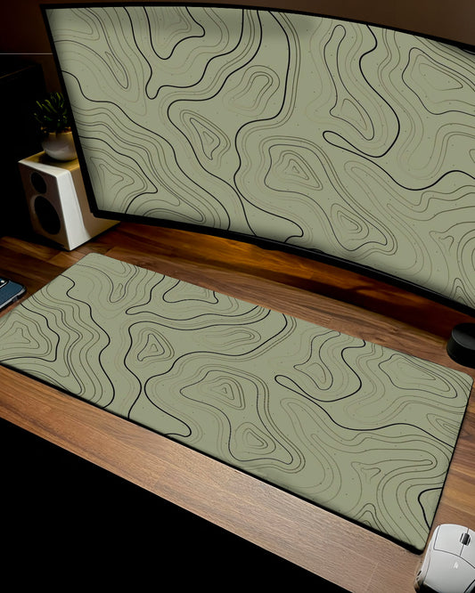 Mousepad topográfico